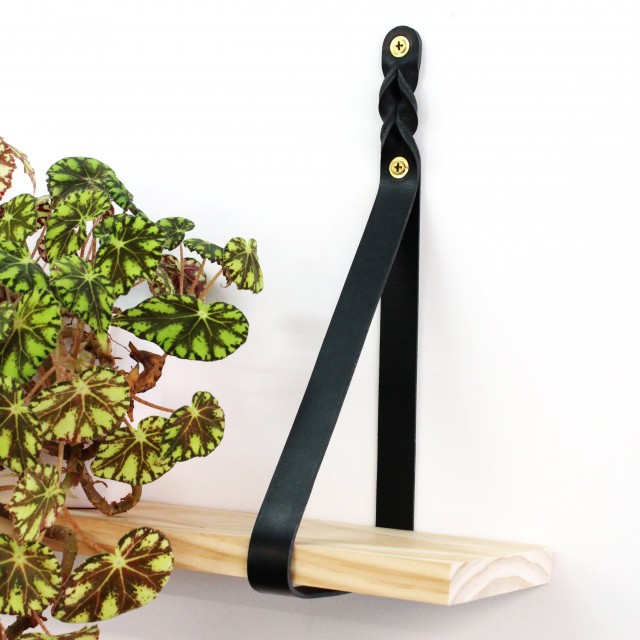 Leather Shelf Straps Qrator