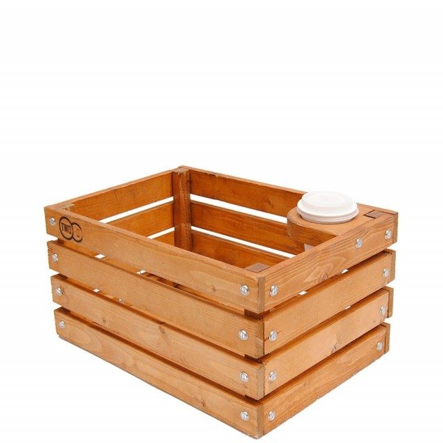 Wooden best sale bike crate