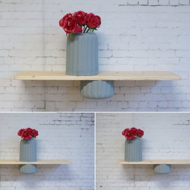 Wall Shelf & Vase Qrator