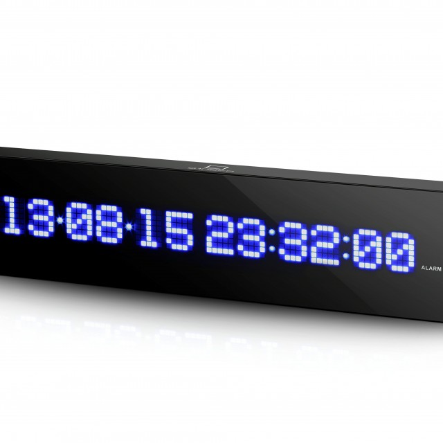 LED Calendar Click Clock Qrator