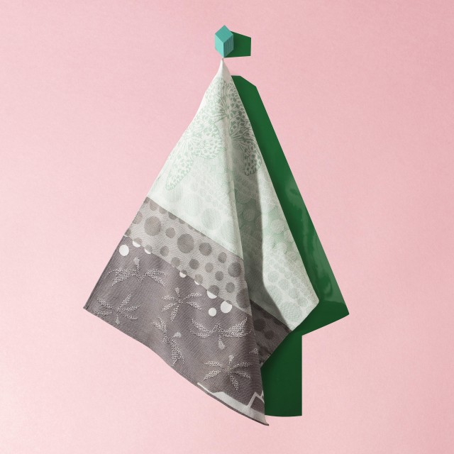 Dish towel Malabar N°2 Warm grey Qrator