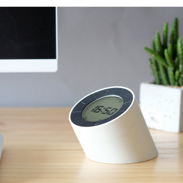 The Edge Light Alarm Clock Qrator